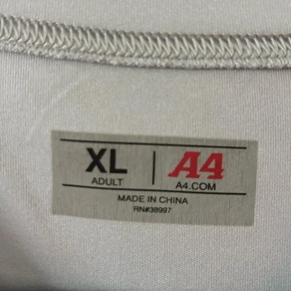 GSU Baseball | Panther Logo Men’s A4 Shirt Size XL - Picture 4 of 4